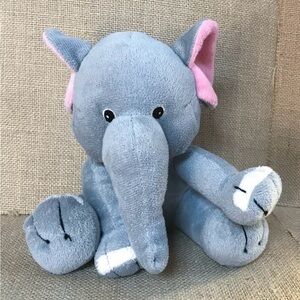 Forever Collectibles Gray Elephant Stuffed Animal Plush Toy Whimsical Fun